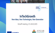 BİRLİĞİMİZİN ORTAĞI OLDUĞU IN TECH GROWTH PROJESİNİN AÇILIŞ TOPLANTISI YAPILDI